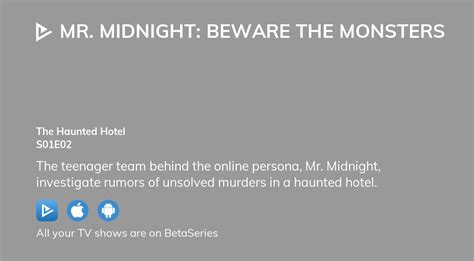 Watch Mr Midnight Beware The Monsters Season Episode Streaming