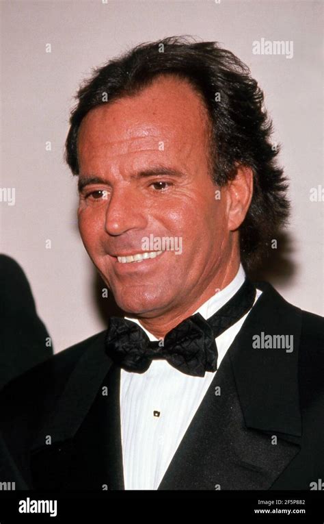 Beverly Hills Ca January 15 Julio Iglesias Attends The American