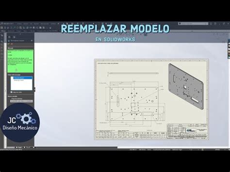 Reemplazar Modelo En Solidworks Youtube