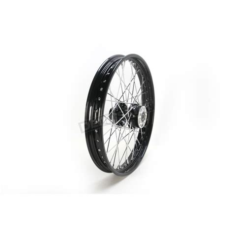 V Factor Black X Spoke Front Wheel For Select Harley