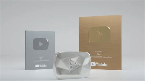 Youtube Changed the Silver & Gold Play Button Rewards! (Day 1190 - 4/2 ...