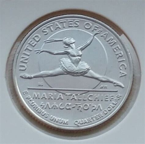 S Maria Tallchief American Woman Mint Uncirculated Quarter Free