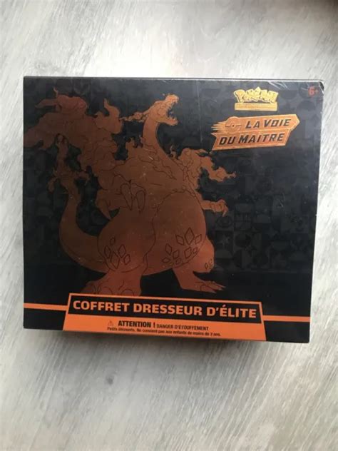 COFFRET POKEMON DRACAUFEU Dresseur d élite la voie du maître ETB 3 5