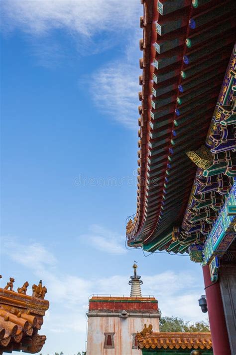 Beijing Summer Palace in Winter, China Stock Image - Image of pavilion ...