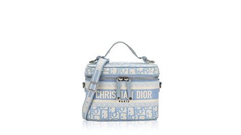 Christian Dior Oblique Diortravel Vanity Case Cornflower Youtube