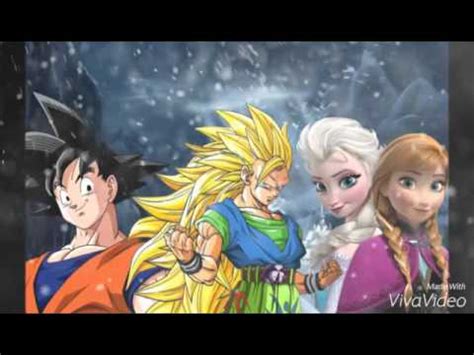 Goku And Elsa Let It Go Pop Punk Version YouTube