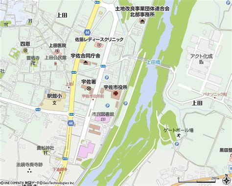 宇佐市役所（宇佐市 市役所・区役所・役場）の電話番号・住所・地図｜マピオン電話帳