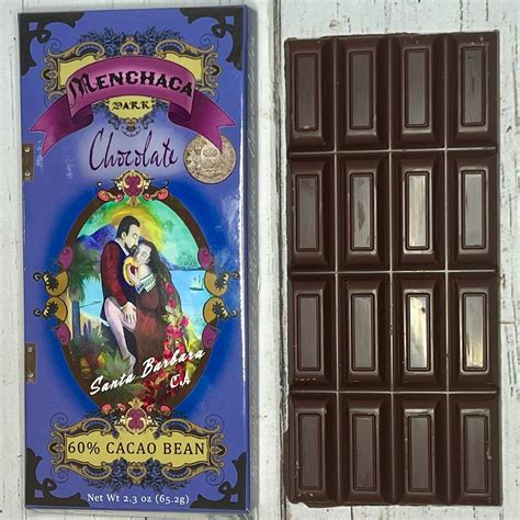 60 Dark Solo Chocolate Bar Menchaca Chocolates