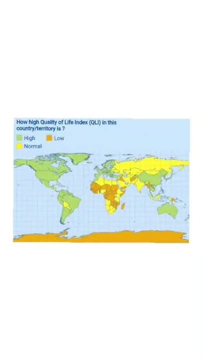 How High Quality Of Life Index Qli On This Country Territory Is Youtube