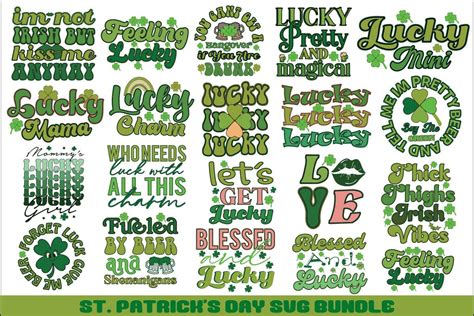 Retro St Patrickțs Day Svg Bundle Bundle · Creative Fabrica