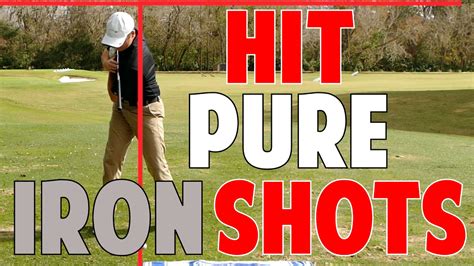 Golf Lesson To Hit Pure Iron Shots Shoulder To Shoulder Drill Youtube