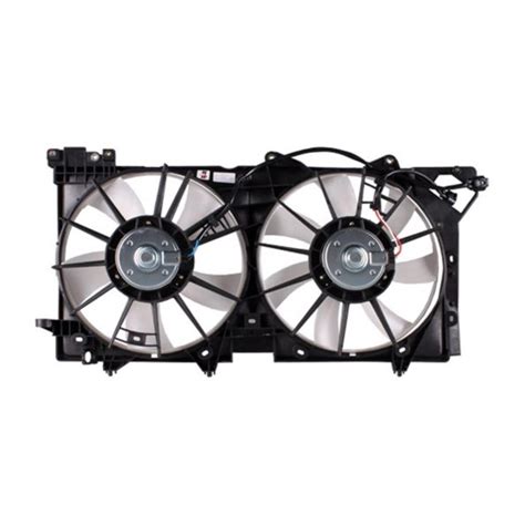 Radiator Cooling Fan Assy 3 6L Motor Blade Shroud Dual Fan Assy