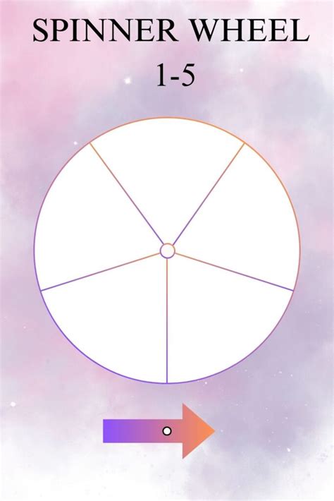 Printable Blank Spinner Wheel Templates [PDF Included] - Printables Hub