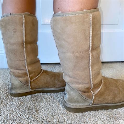 Ugg Shoes Ugg Classic Tall Boot In Sand Poshmark