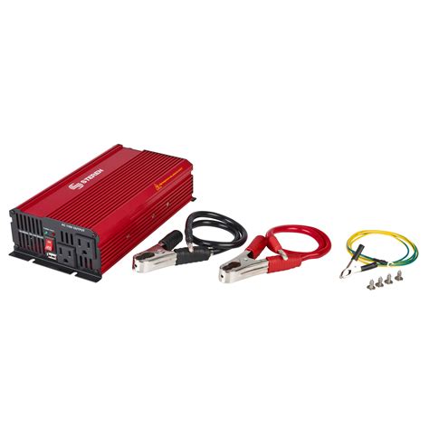 Inversor De Corriente Automotriz De 1500 W 12 Vcc A 110 Vca Marca