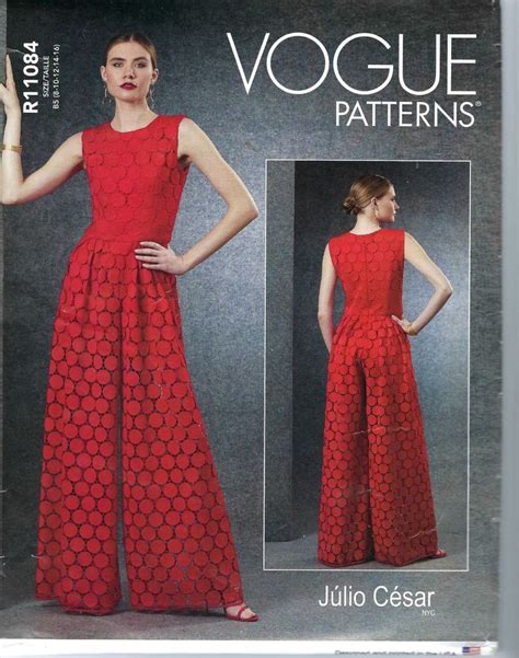 Uncut Vogue Sewing Pattern Julio Cesar Misses Misses