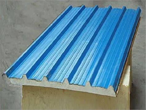 Jindal Color Coated Puf Sandwich Panel For Cold Storage 50 100mm At