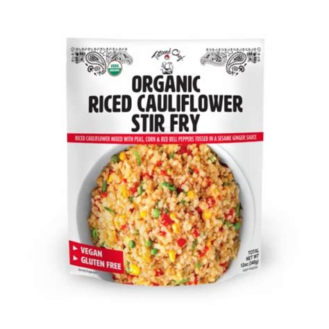 Tattooed Chef Gluten Free Organic Riced Cauliflower Frozen Stir Fry