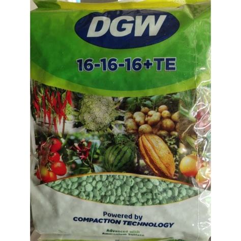 Jual Pupuk NPK DGW 16 16 16 TE 1KG Shopee Indonesia