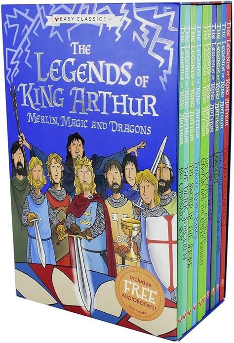 The Legends Of King Arthur Easy Classic 10 Books Box Set By, 42% OFF