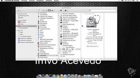 Como Particionar En Mac OS X Snow Leopard YouTube