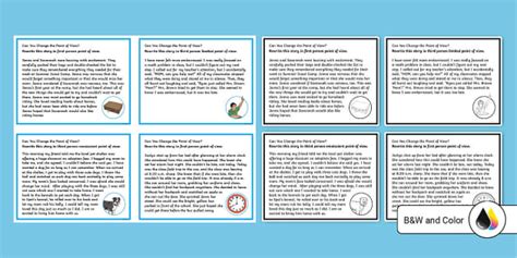 Point Of View Task Cards Teacher Made Twinkl