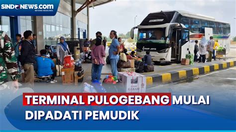 Pemudik Di Terminal Pulogebang Jakarta Timur Naik Sampai Persen