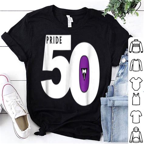 Pride 50 Lesbian Labrys Pride Flag Shirt Hoodie Sweater Longsleeve T