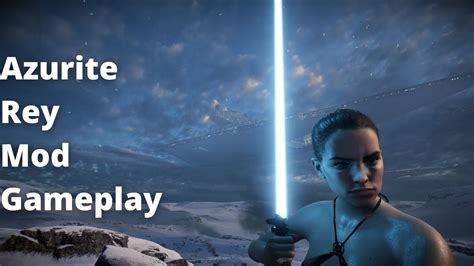 Star Wars Battlefront II Azurite Rey Mod Gameplay Winter Edition