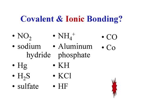 Chemical Bonding Ppt Download