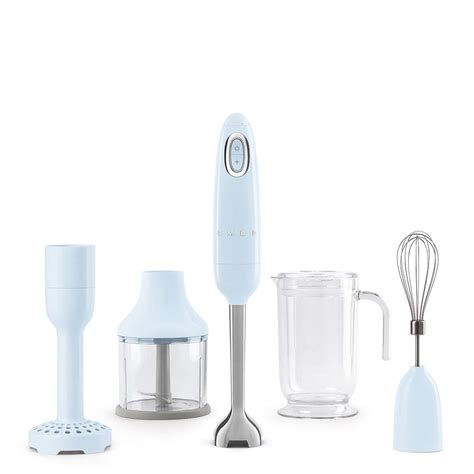 Buy Smeg Hbf02Pbuk 50 S Retro Style Aesthetic Hand Blender With