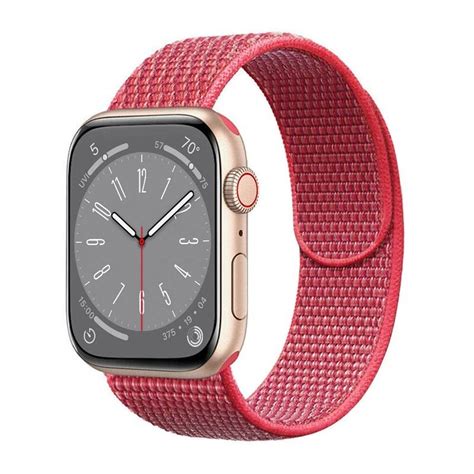 Nylon Armband Apple Watch 8 45mm Hibiskus Elgiganten Elgiganten