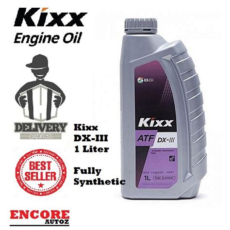 Kixx Atf Dx Iii Fully Synthetic Liter Shopee Malaysia