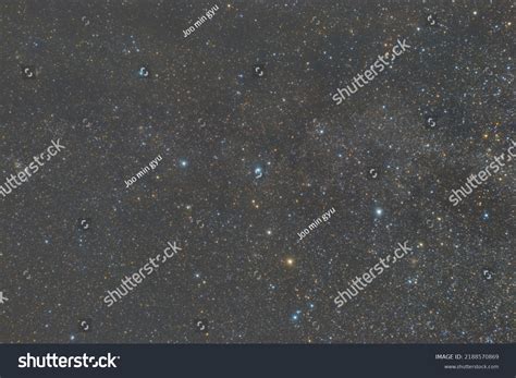 Double Star Cluster Constellation Cassiopeia Taken Stock Photo ...