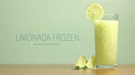 Preparando Una Rica Limonada Frozen Youtube