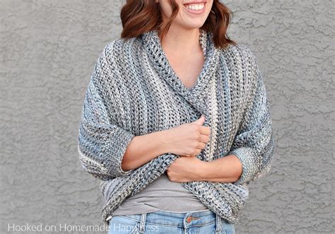 Cozy Cocoon Sweater Crochet Pattern Hooked On Homemade Happiness