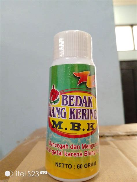 Mbk Bedak Biang Keringat Non Menthol 60g Botol Lazada Indonesia