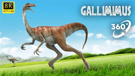 Gallimimus Vr 360 Jurassic Encyclopedia 22 Vipera Games