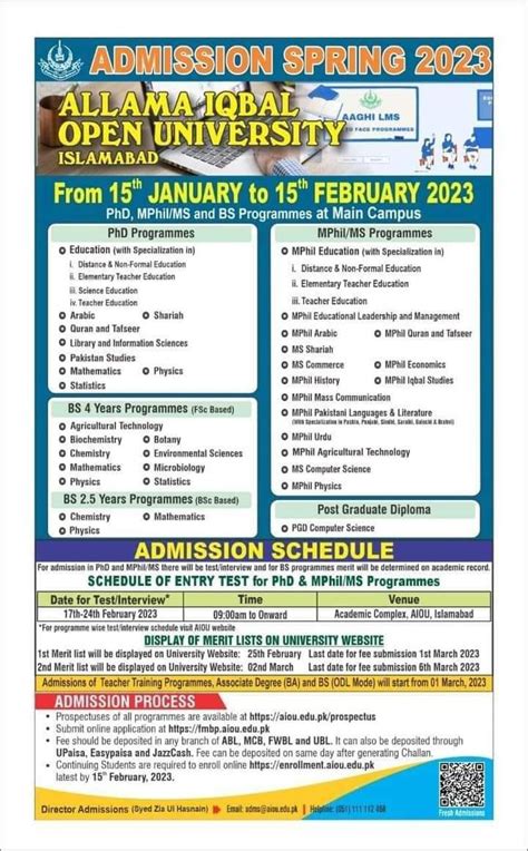 Ba Open University Admission Form - Admission Forms 2023