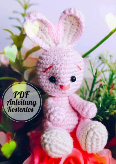 86 Hase Häkeln PDF Amigurumi Anleitung Kostenlos