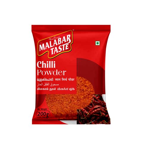 Malabar Taste Chilly Powder Gm Fineway International