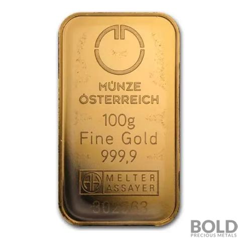 Buy Austrian Mint Gold Bars At Lowest Price