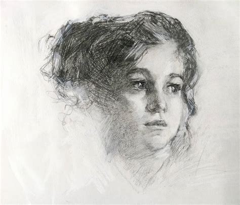 My Daughter Drawing By Daria Yablon Soloviova Saatchi Art