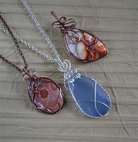 Wonderful Wire Wrap Ideasi Need To Get Some Square Wire Jewelry