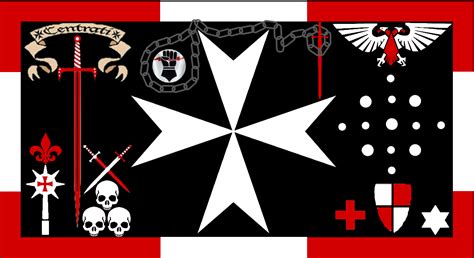 Flag Of The Black Templars By Obsidiantheblack On Deviantart