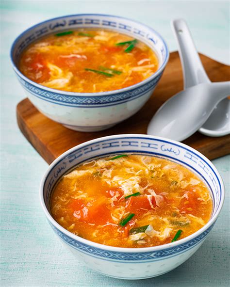 Tomato Egg Flower Soup Recipe | Best Flower Site