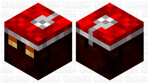 Christmas Magma Cube Minecraft Mob Skin