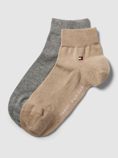 Tommy Hilfiger Socken Mit Label Detail Im Er Pack Beige Online Kaufen