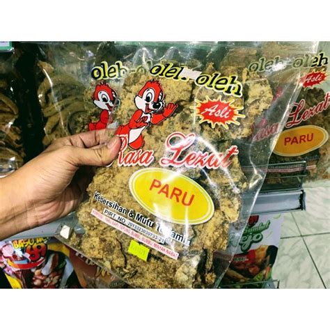 Jual Keripik Paru Sapi G Cemilan Snack Makanan Ringan Super Snack