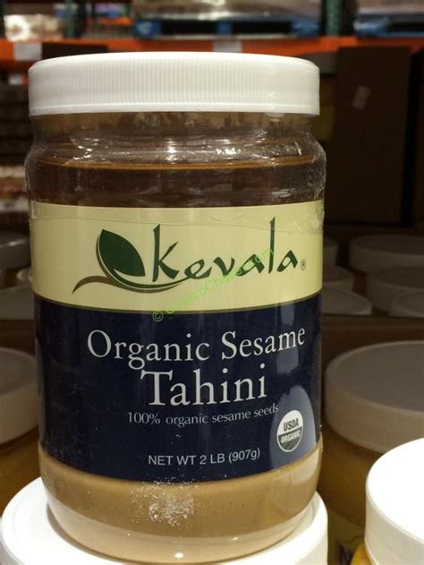 Organic Kevala Tahini 2 Pound Jar – CostcoChaser